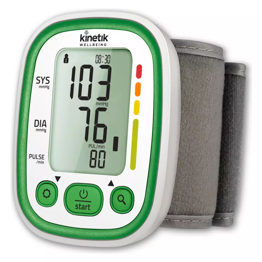 Kinetik Wellbeing Advanced Wrist Blood Pressure Monitor WBP3
