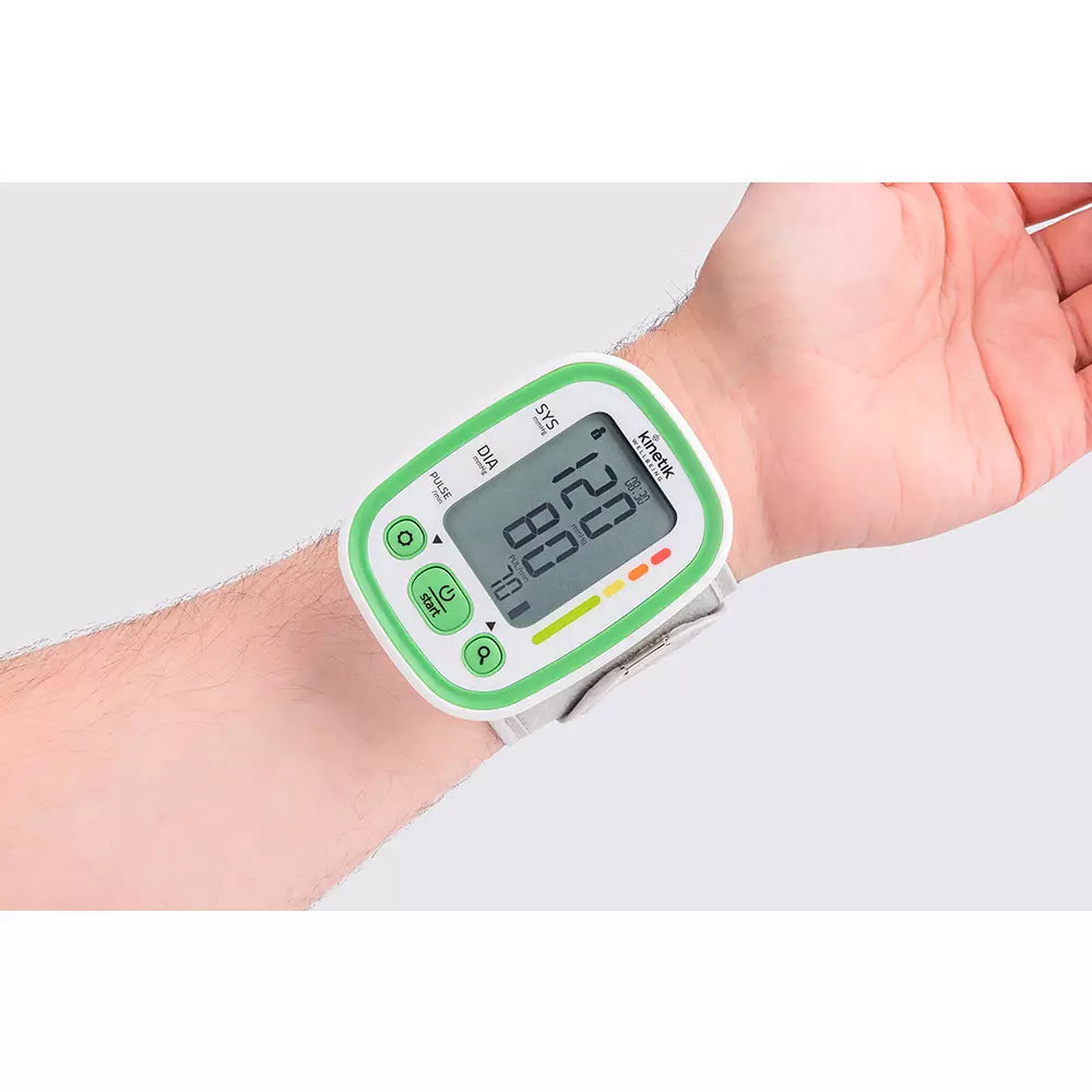 Kinetik Wellbeing Advanced Wrist Blood Pressure Monitor WBP3