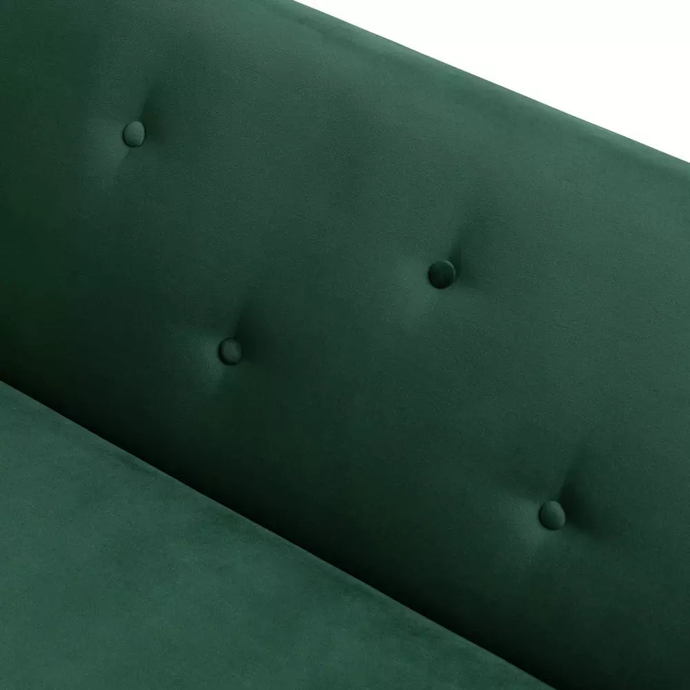 Habitat Brooks Fabric 3 Seater Clic Clac Sofa Bed - Green