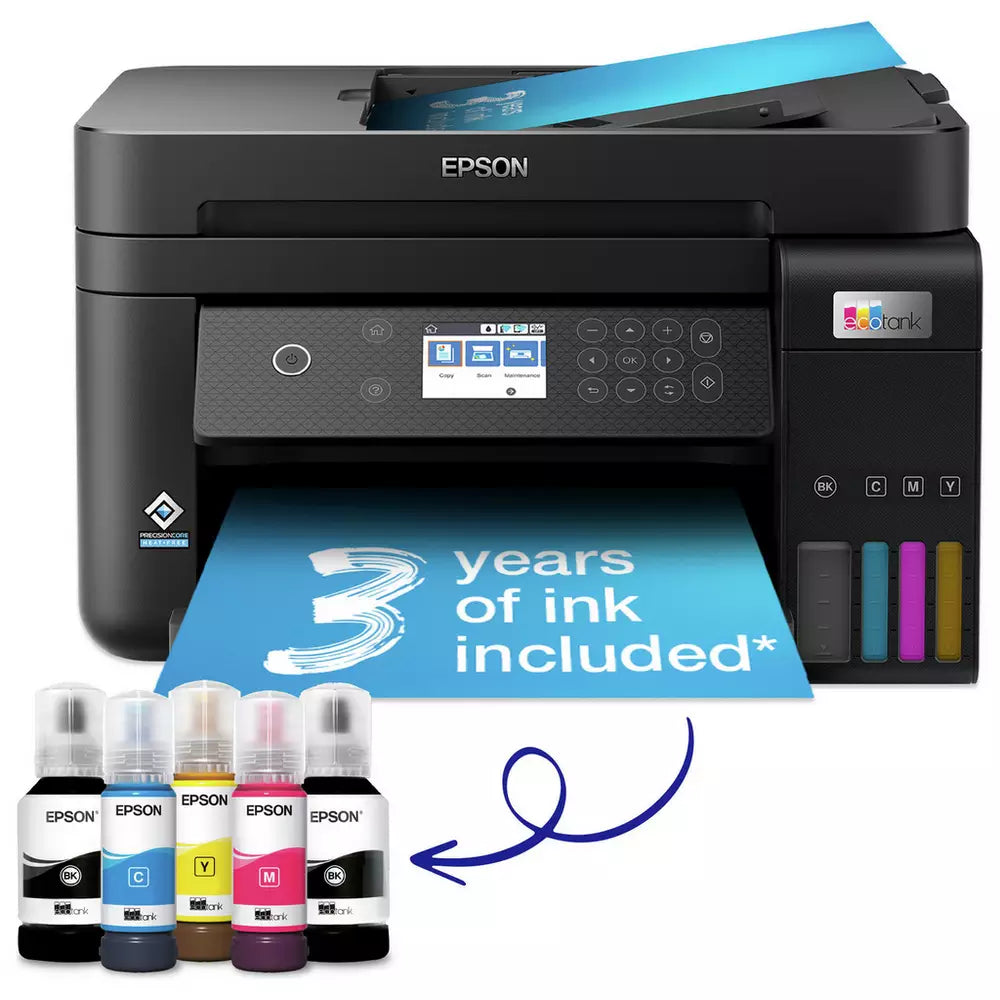 Epson EcoTank ET-3850 Wireless Inkjet Printer