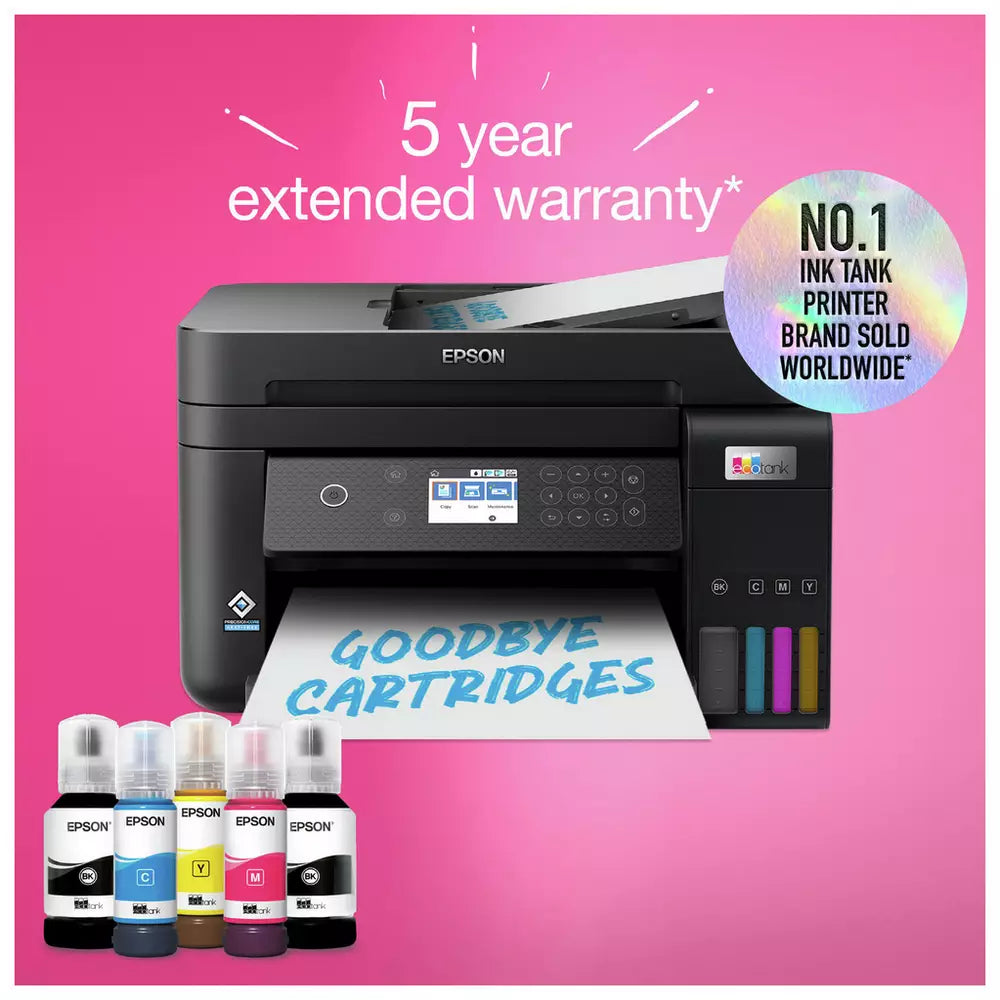 Epson EcoTank ET-3850 Wireless Inkjet Printer