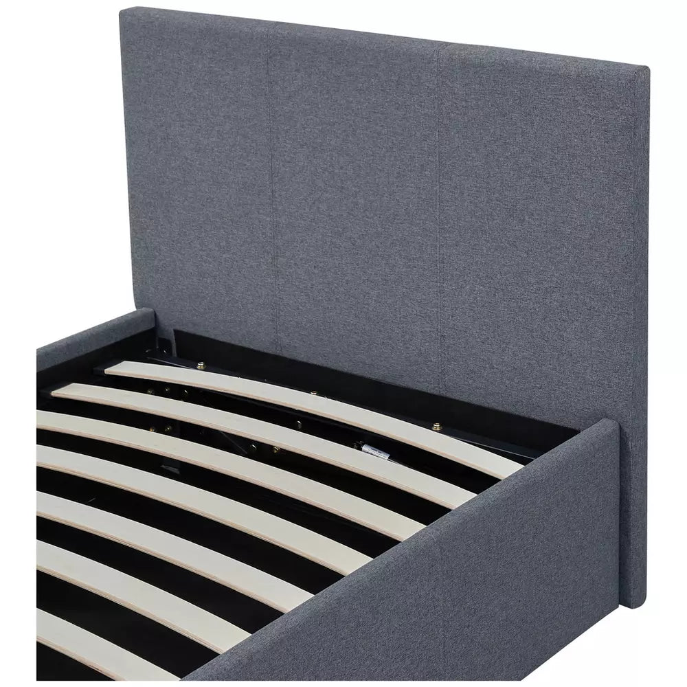 Argos Home Heathdon Single Ottoman Bed Frame - Grey