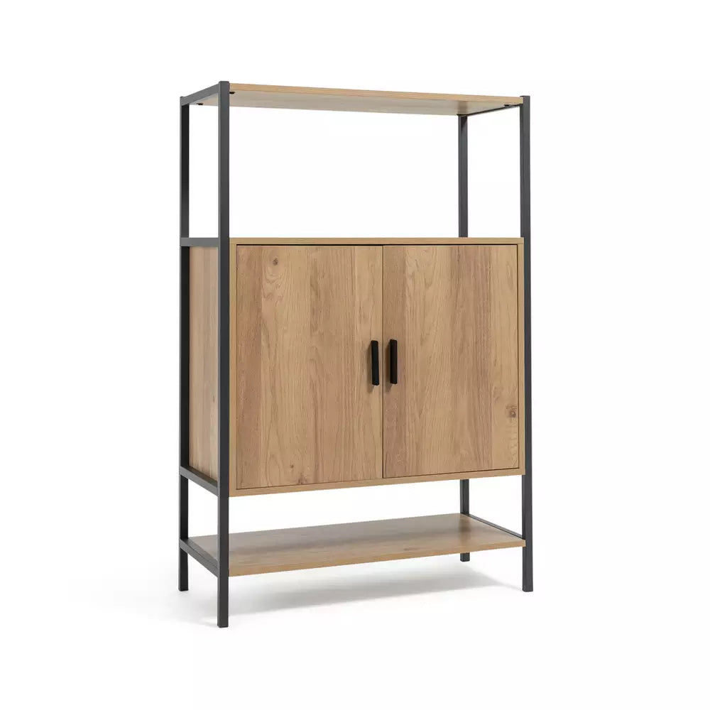 Argos Home Loft Living 2 Door Cabinet - Oak