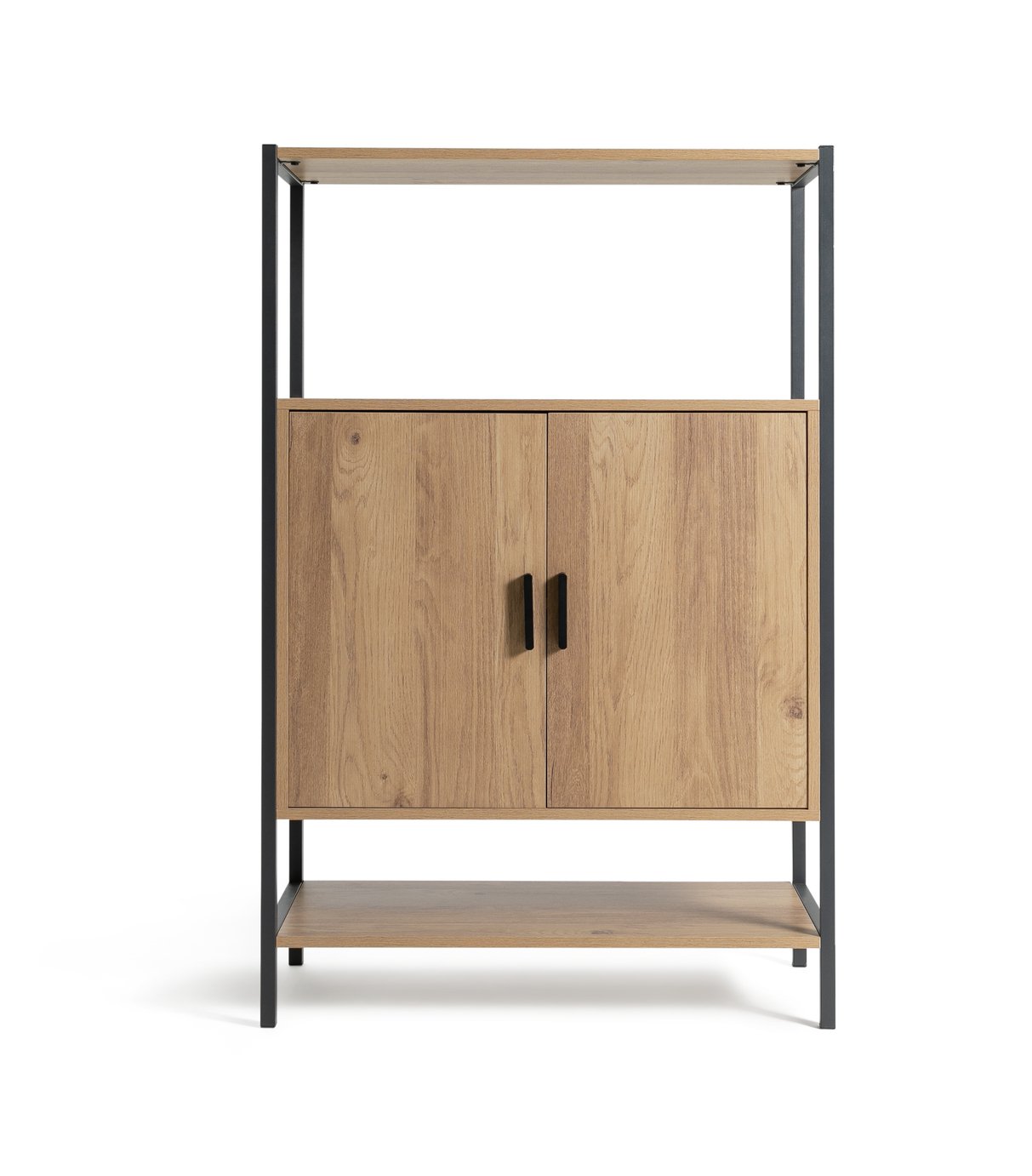 Argos Home Loft Living 2 Door Cabinet - Oak