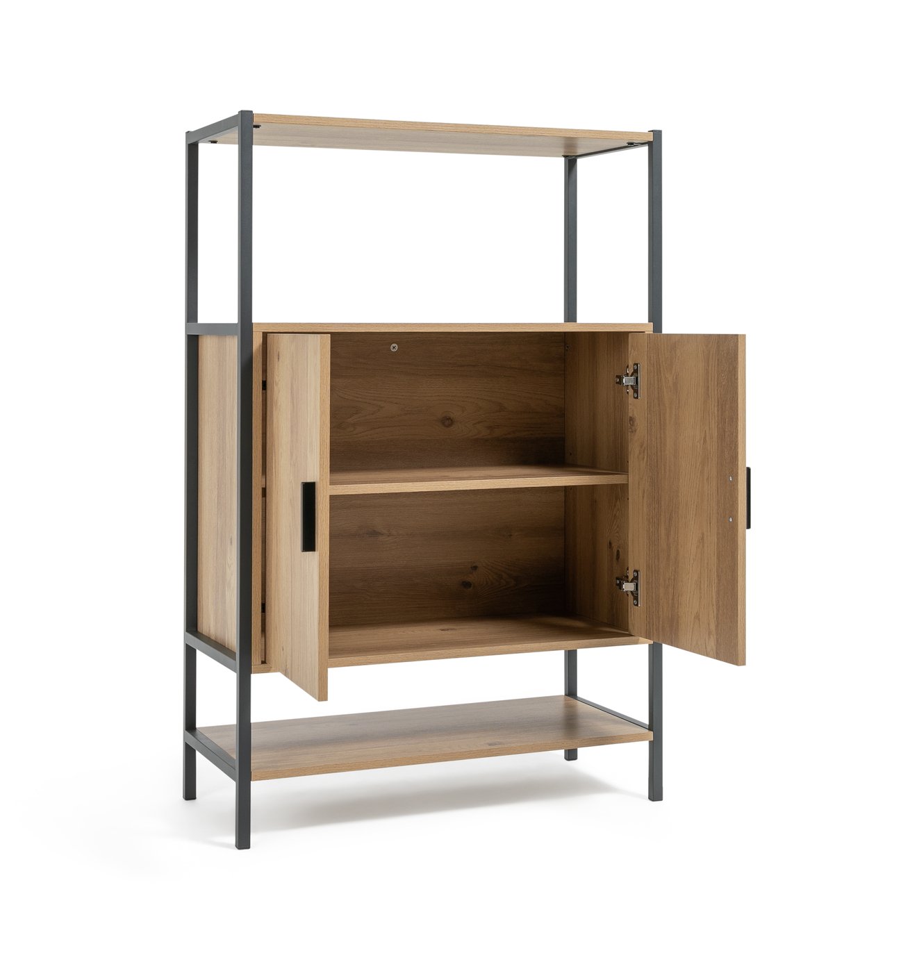 Argos Home Loft Living 2 Door Cabinet - Oak