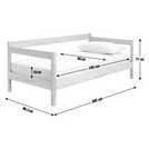 Habitat Odin Single Day Bed Frame With Mattress - Pine