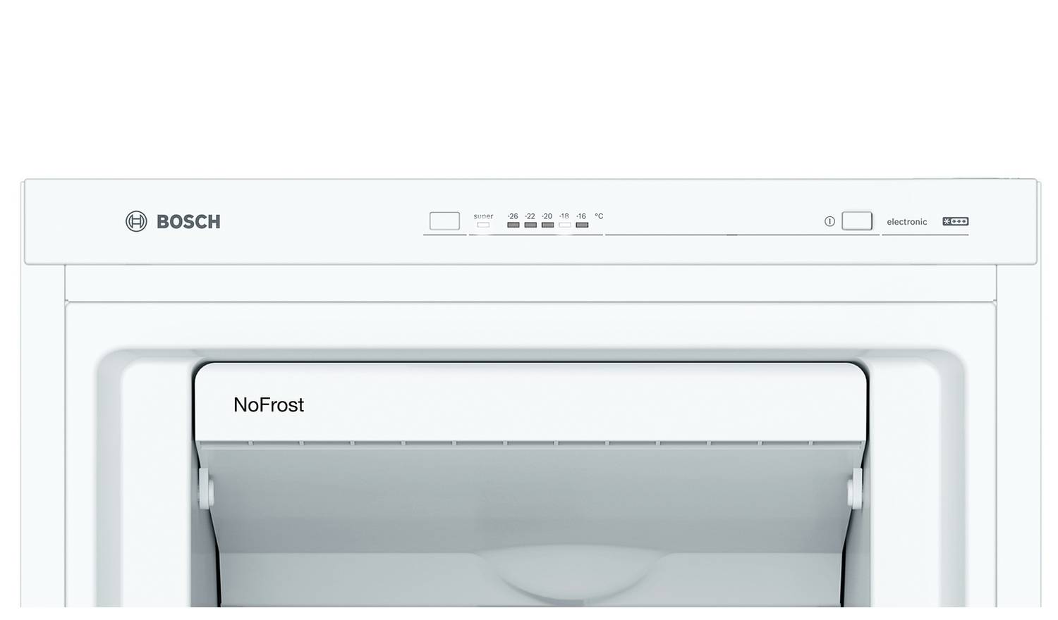 Bosch GSN33VWEPG Tall Freezer - White