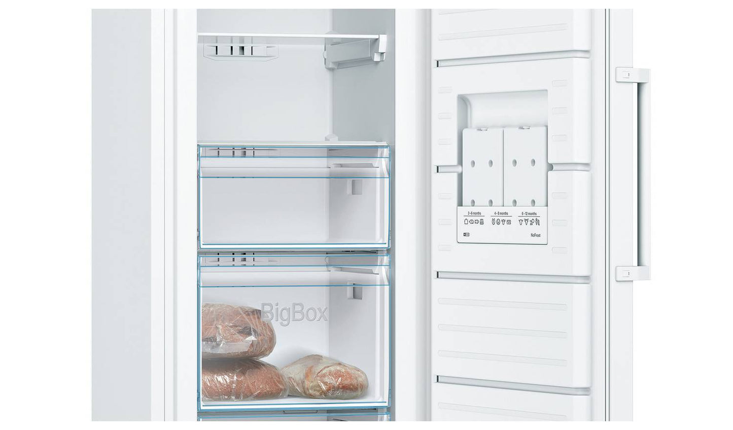 Bosch GSN33VWEPG Tall Freezer - White