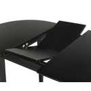Argos Home Banbury Ext Black Dining Table & 4 Black Chairs