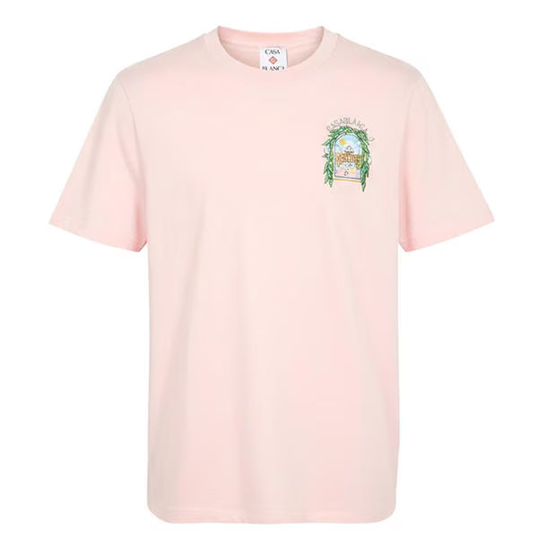 Men's Graphic Cotton L'Arche Tennis Club T-Shirt