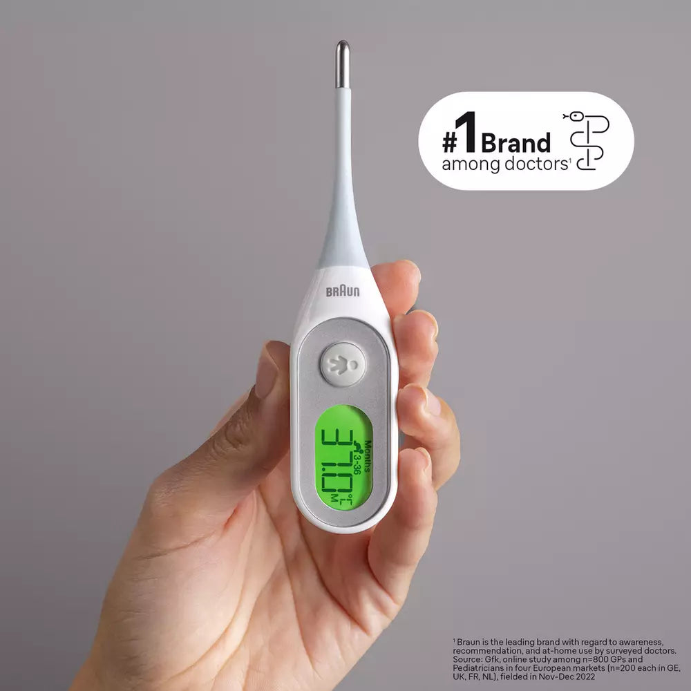 Braun PRT2000 Digital Stick Thermometer with Age Precision