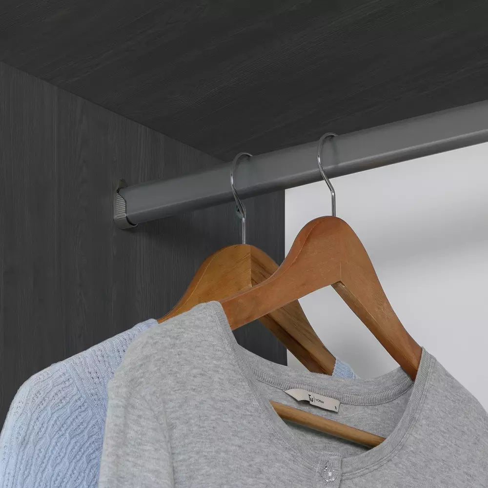 Argos Home Oslo 3 Door 3 Drawer Wardrobe - Black Oak Effect