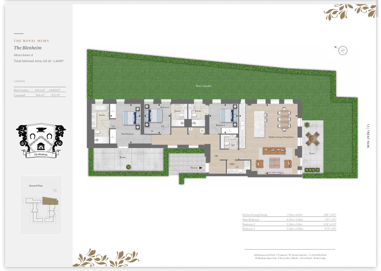 Trent Park — 1 2 3 4 and 5 Bedroom Family Homes — Luxury Town Houses — Apartments — Duplexes — Historic Country Estate — Modern Wellness Amenities — Enfield London — New ✨