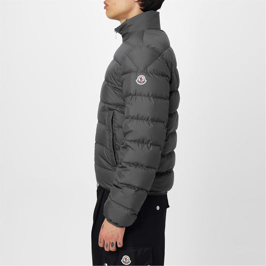 MONCLER Men's Baudinet Goose Down Stand Collar Long Sleeve Short Puffer Jacket
