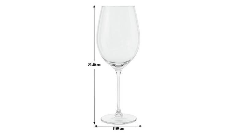 Habitat Portofino Set of 4 Wine Glasses