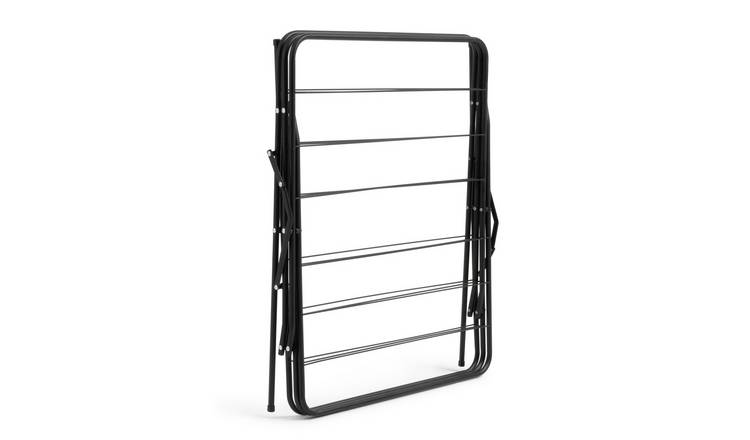 Argos Home 14m 3 Tier Indoor Clothes Airer - Black