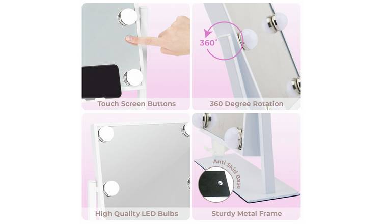STYLPRO Hollywood Bluetooth Mirror