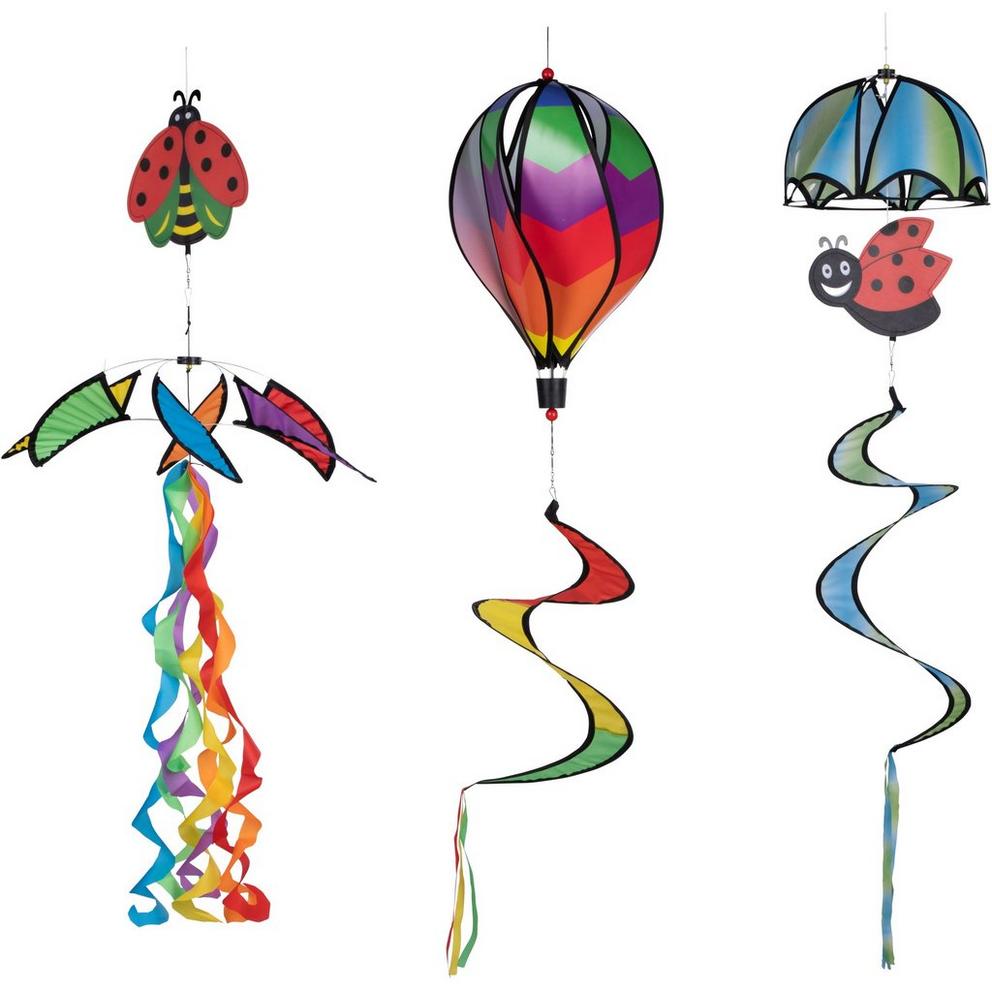 Arti Casa Colourful Windspinner Garden Ornament