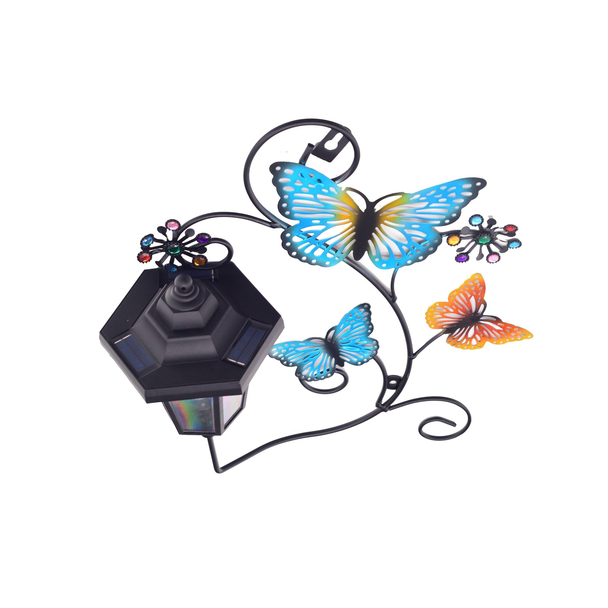 Linea Solar Butterfly Wall Plaque 63