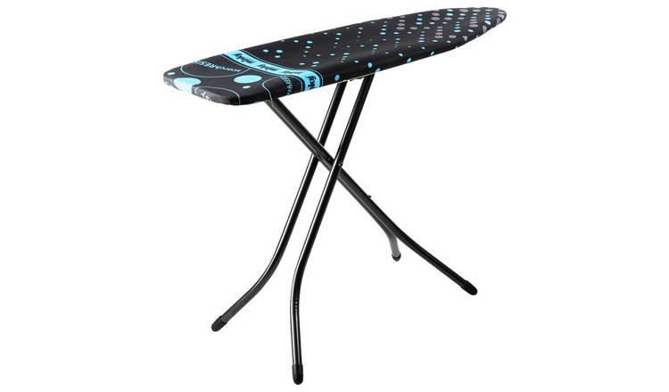 Minky 122x38cm Scorch Resist Ironing Board - Black