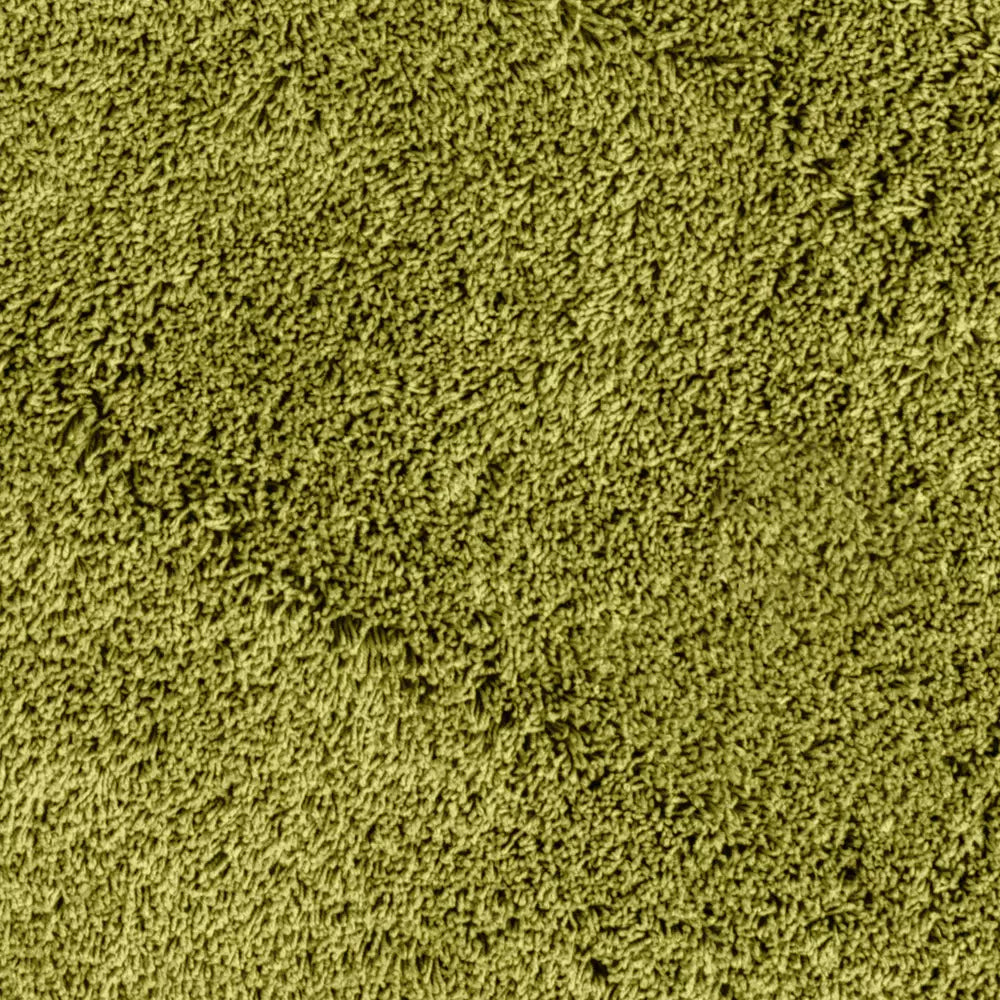 Habitat Noodle Plain Olive Shaggy Rug - 80x150cm