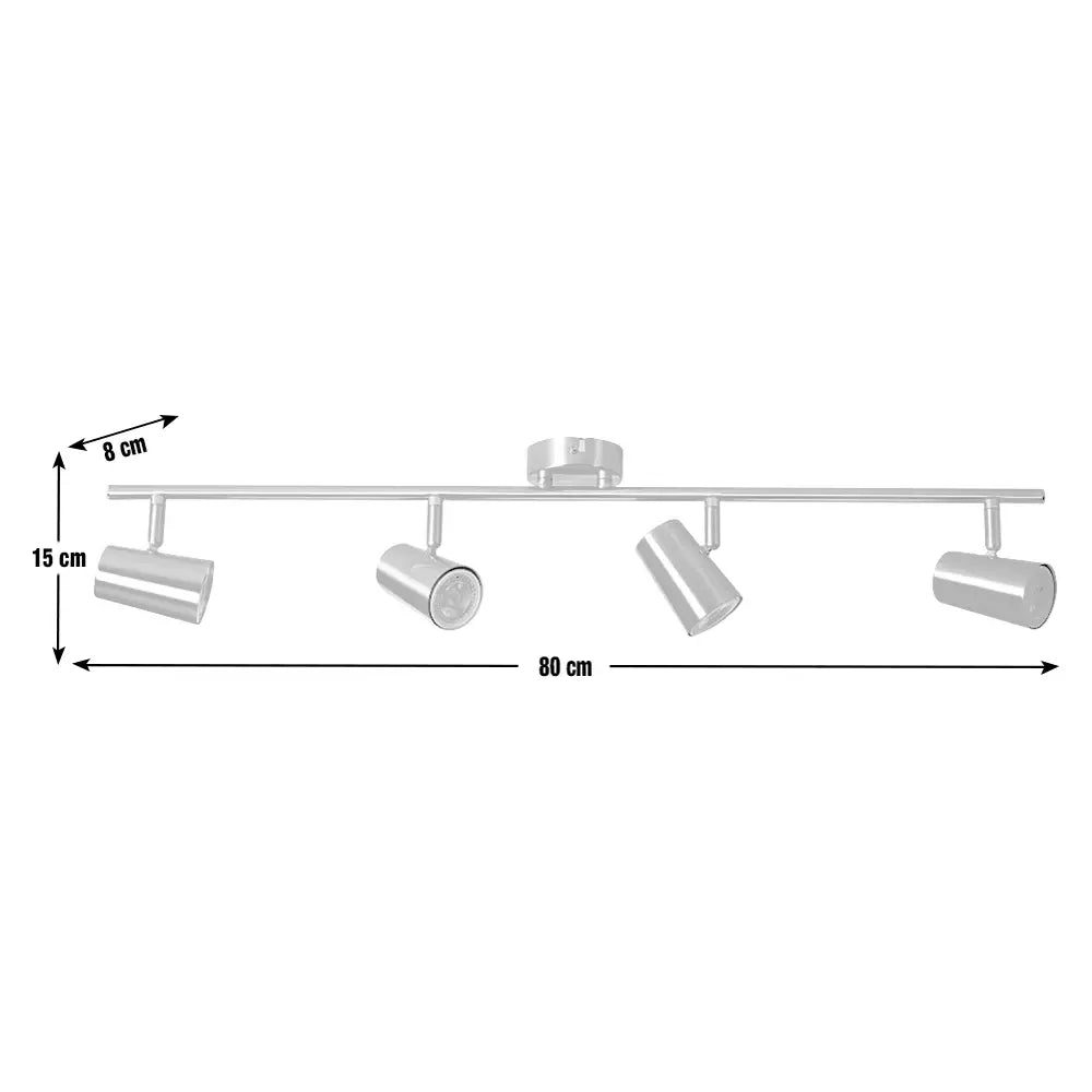 Argos Home Este 4 Light Bar Light - Brass