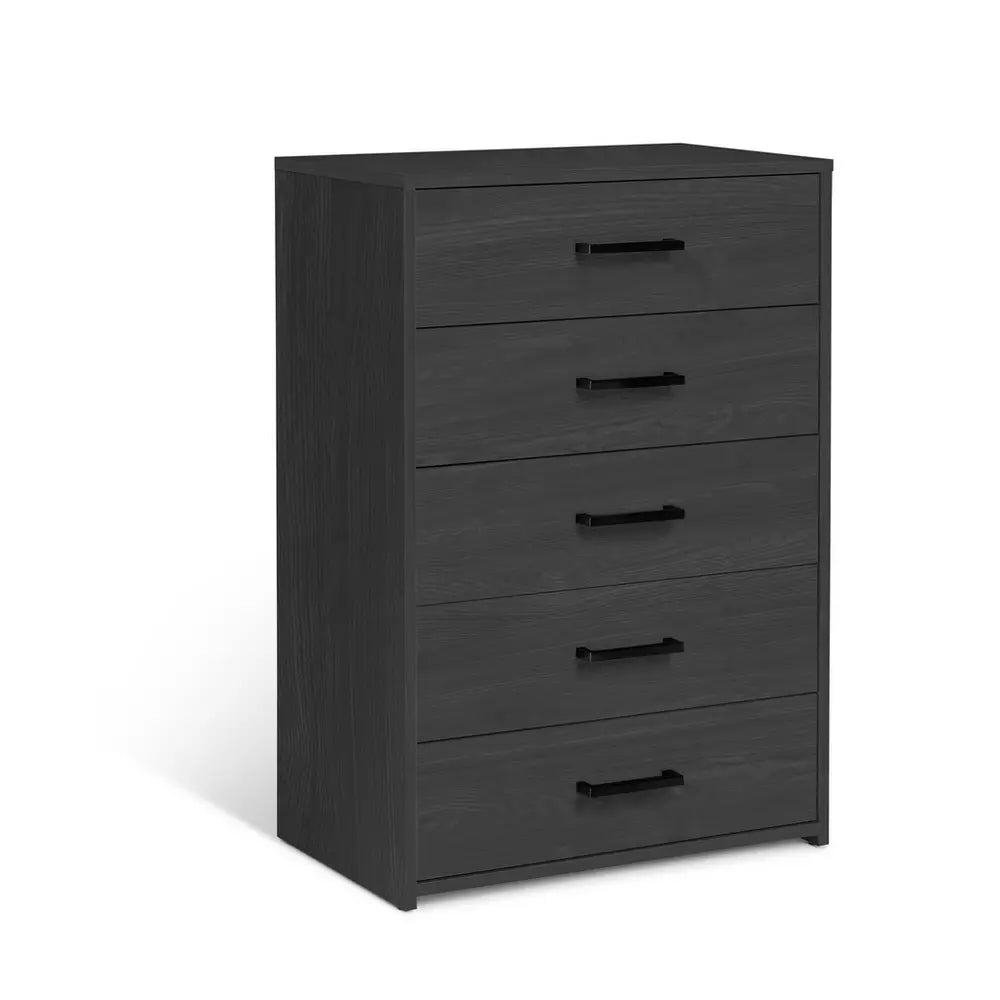 Argos Home Oslo 3 Piece 2 Door Wardrobe Set-Black Oak Effect