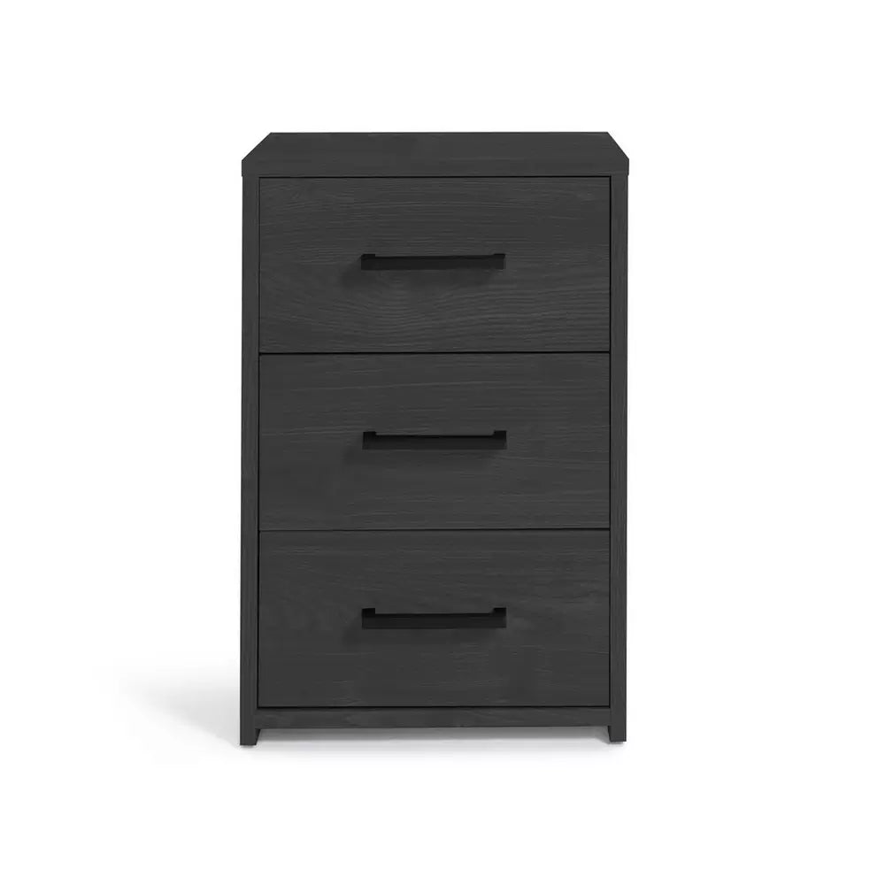 Argos Home Oslo 3 Piece 2 Door Wardrobe Set-Black Oak Effect