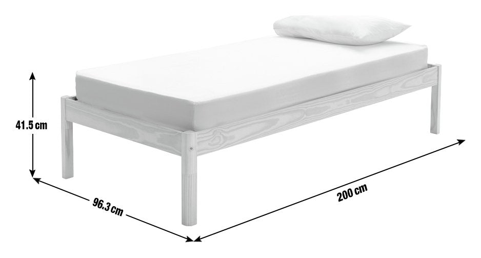 Habitat Odin Single Platform Bed Frame - Pine