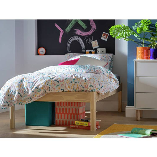 Habitat Odin Single Platform Bed Frame - Pine