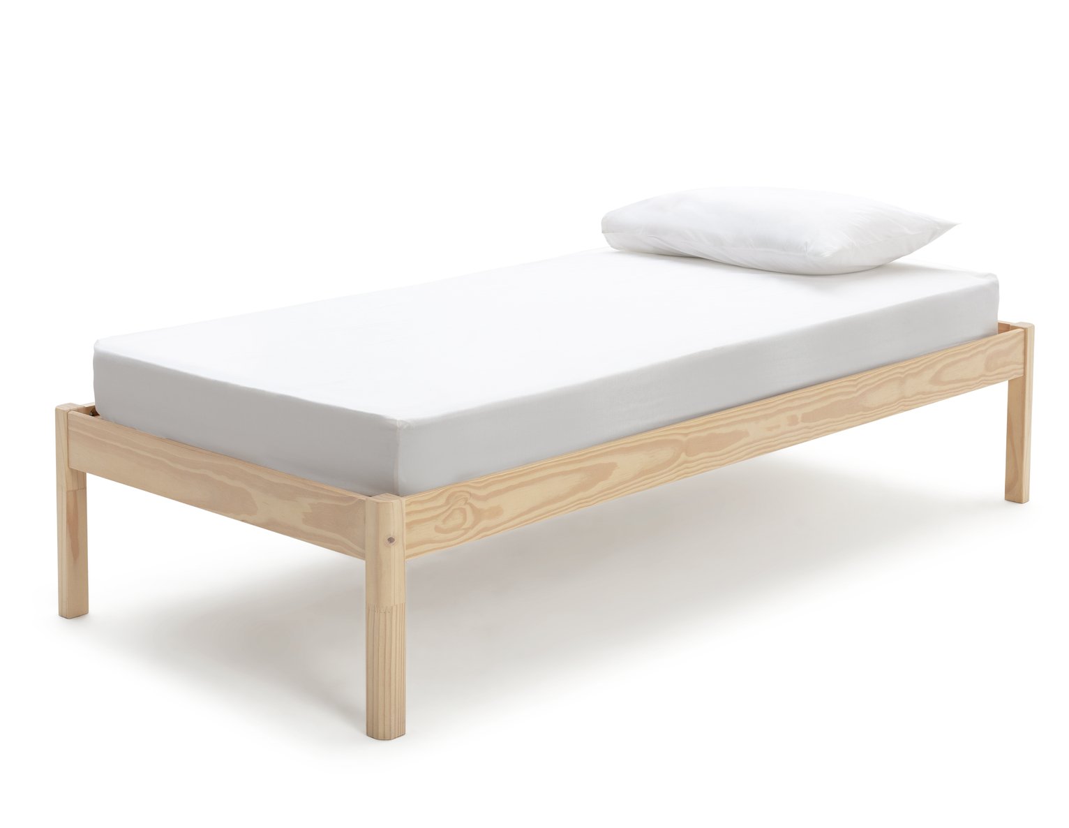 Habitat Odin Single Platform Bed Frame - Pine