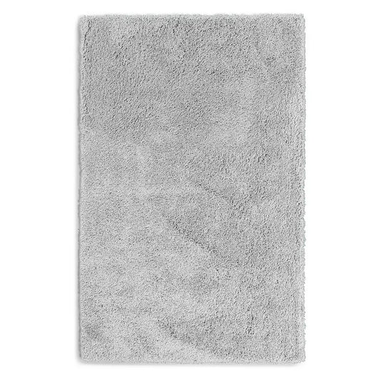 Habitat Noodle Plain Grey Shaggy Rug - 80x150cm
