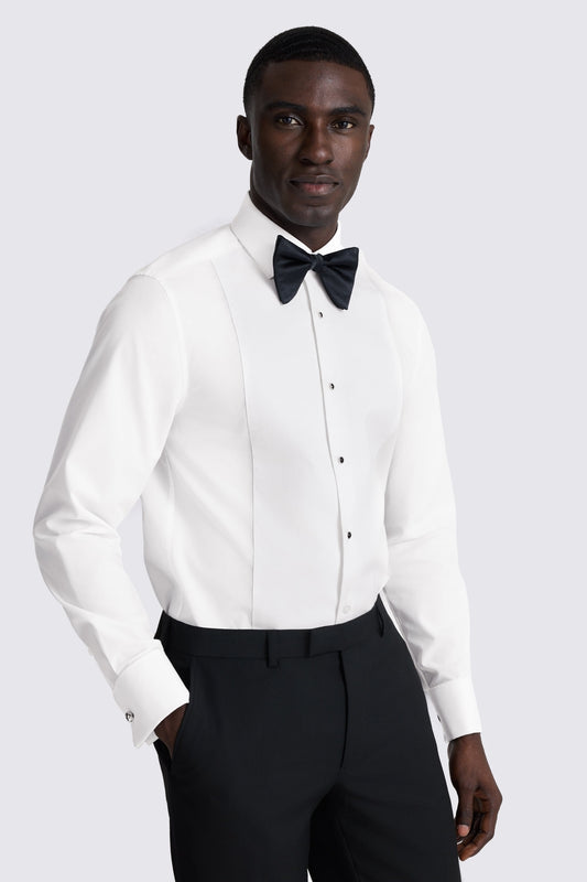 Tailored Fit White Marcella Dress Shirt