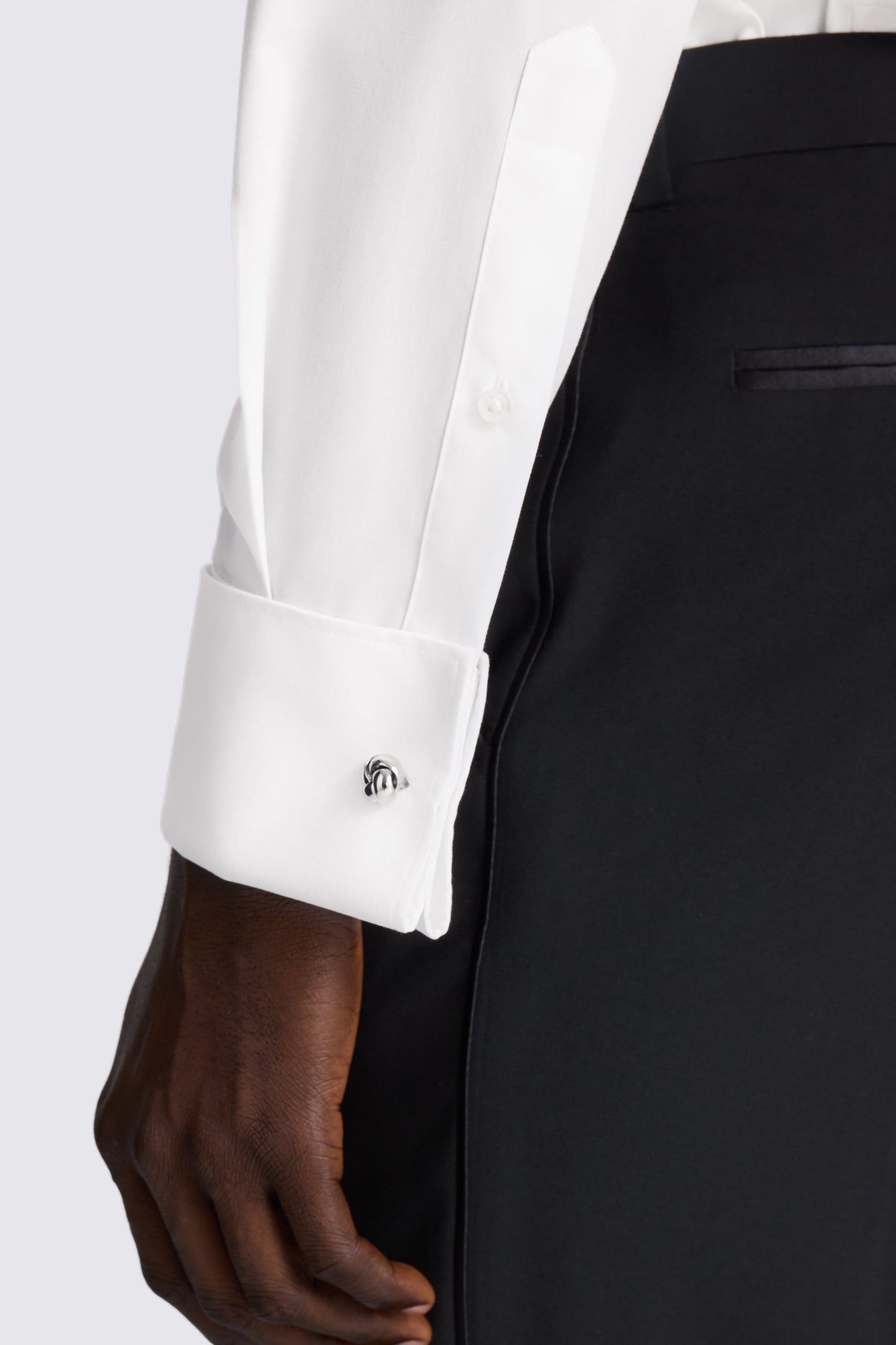Tailored Fit White Marcella Dress Shirt