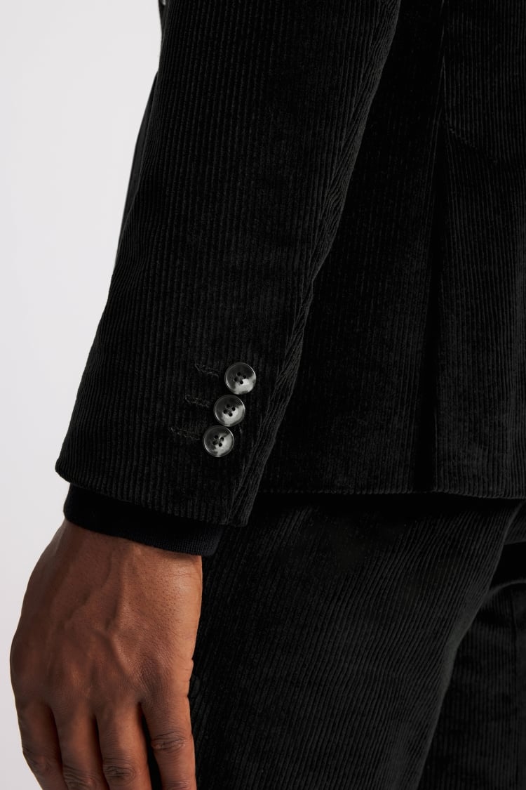 Slim Fit Ink Corduroy Suit