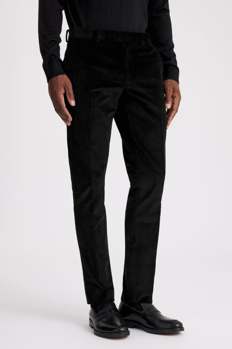 Slim Fit Ink Corduroy Suit