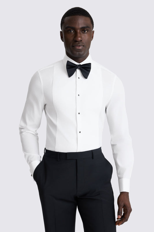 Slim Fit White Marcella Dress Shirt