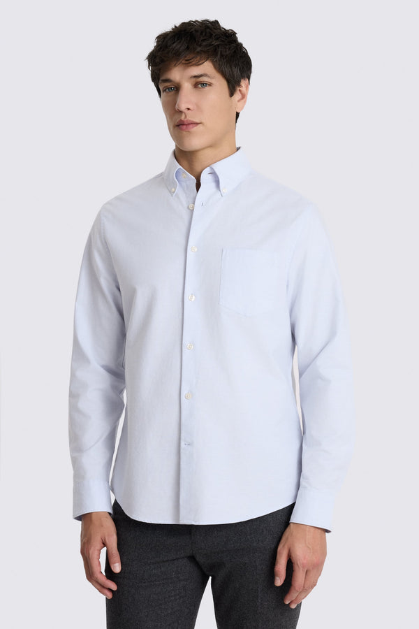 Sky Washed Cotton Oxford Shirt