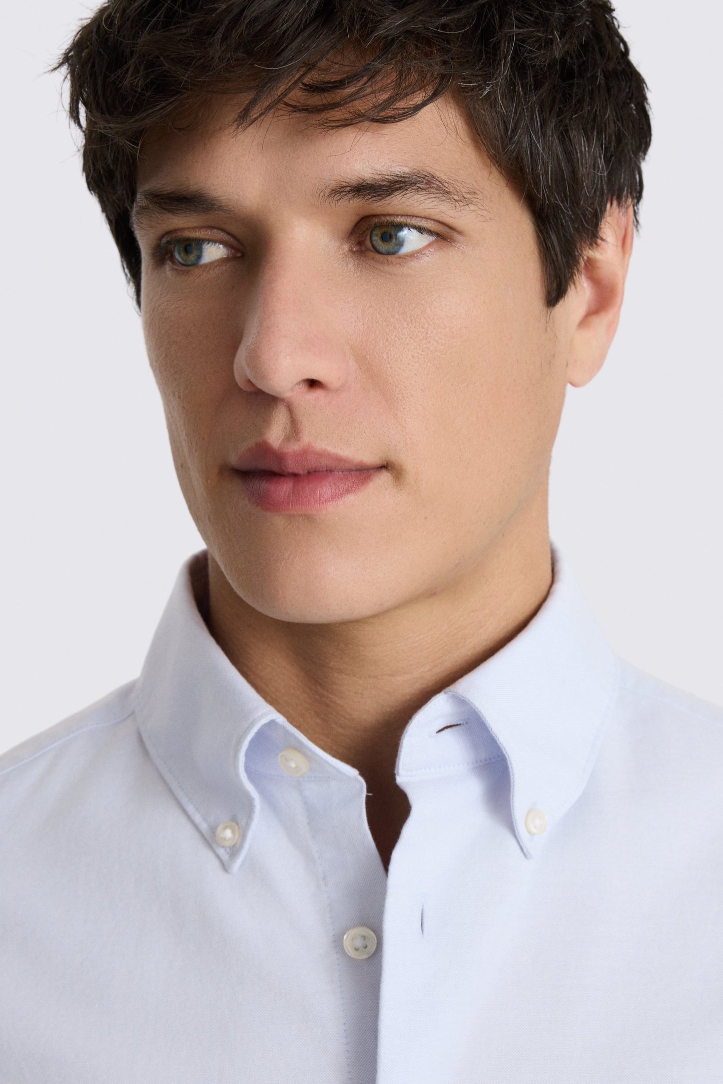 Sky Washed Cotton Oxford Shirt