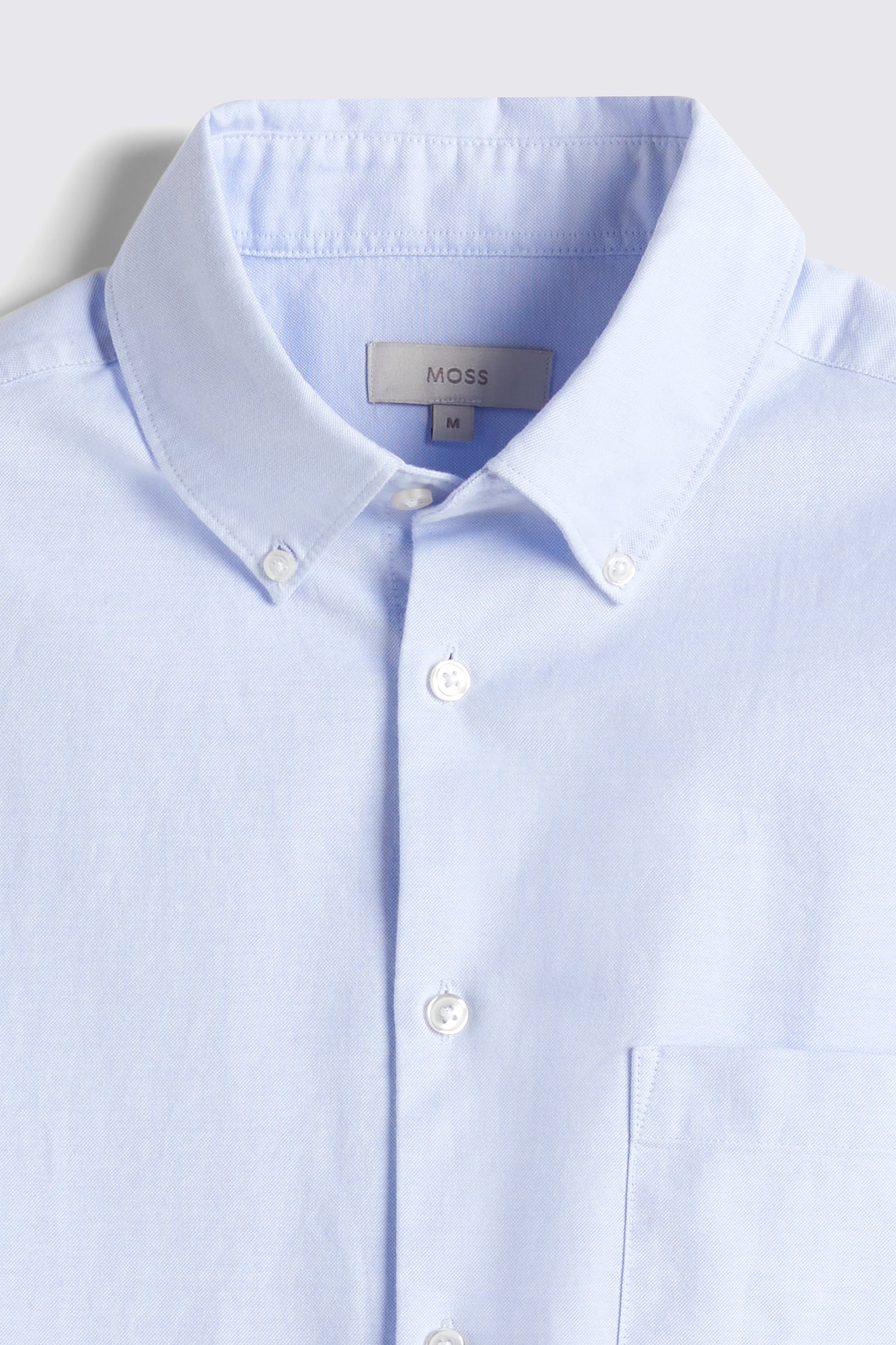 Sky Washed Cotton Oxford Shirt