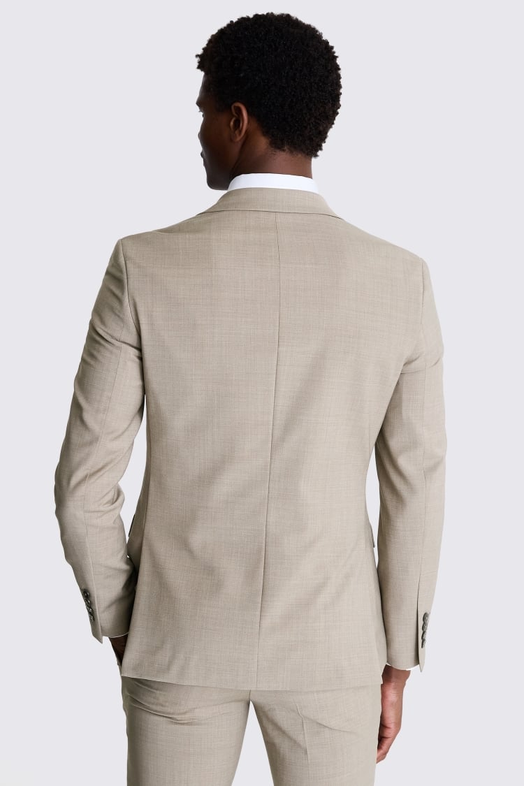 Slim Fit Taupe Performance Suit