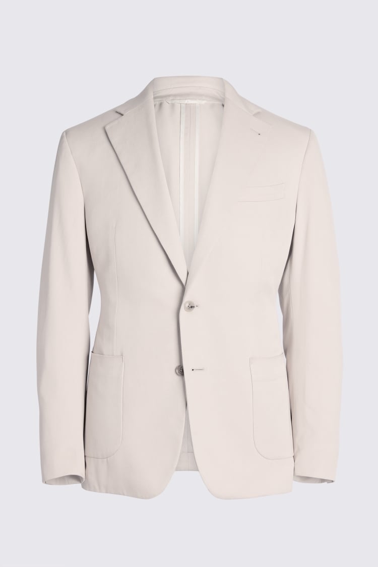 Italian Tailored Fit Light Camel Silk Suit