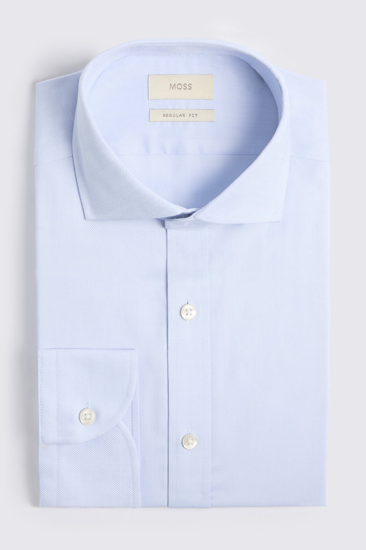 Regular Fit Sky Dobby Stretch Shirt