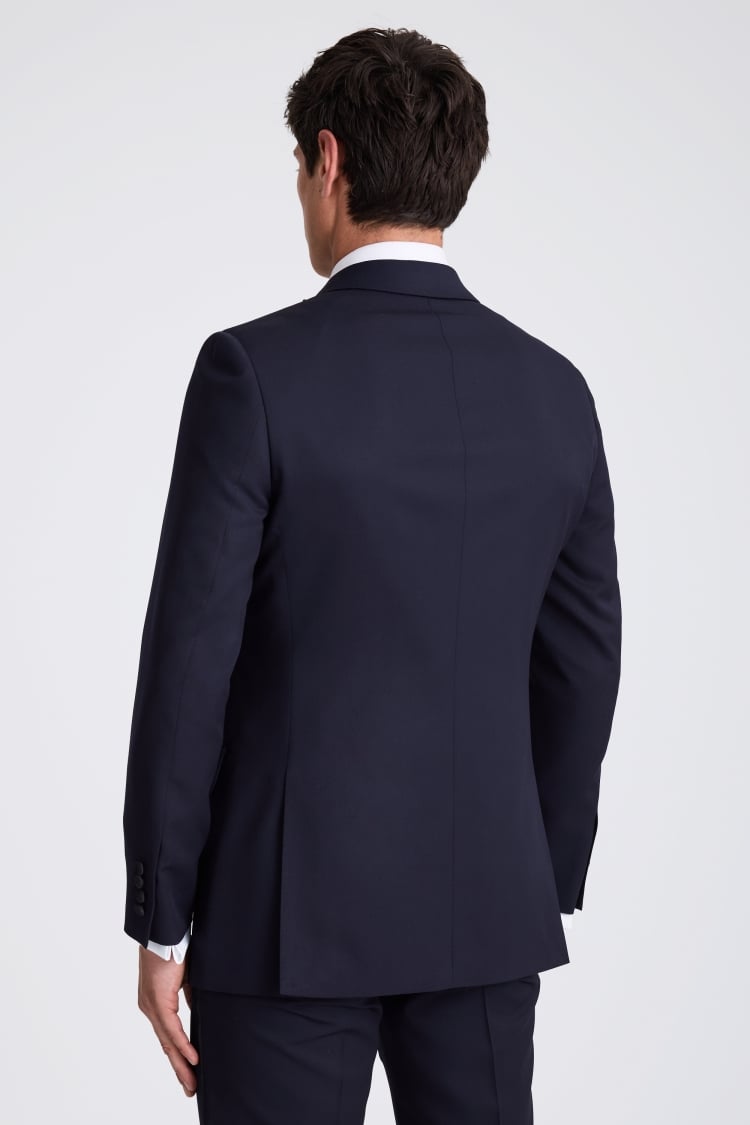 Tailored Fit Midnight Blue Tuxedo Jacket