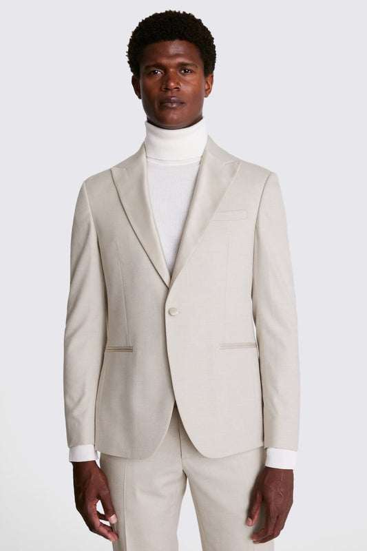 Slim Fit Light Camel Tuxedo Jacket