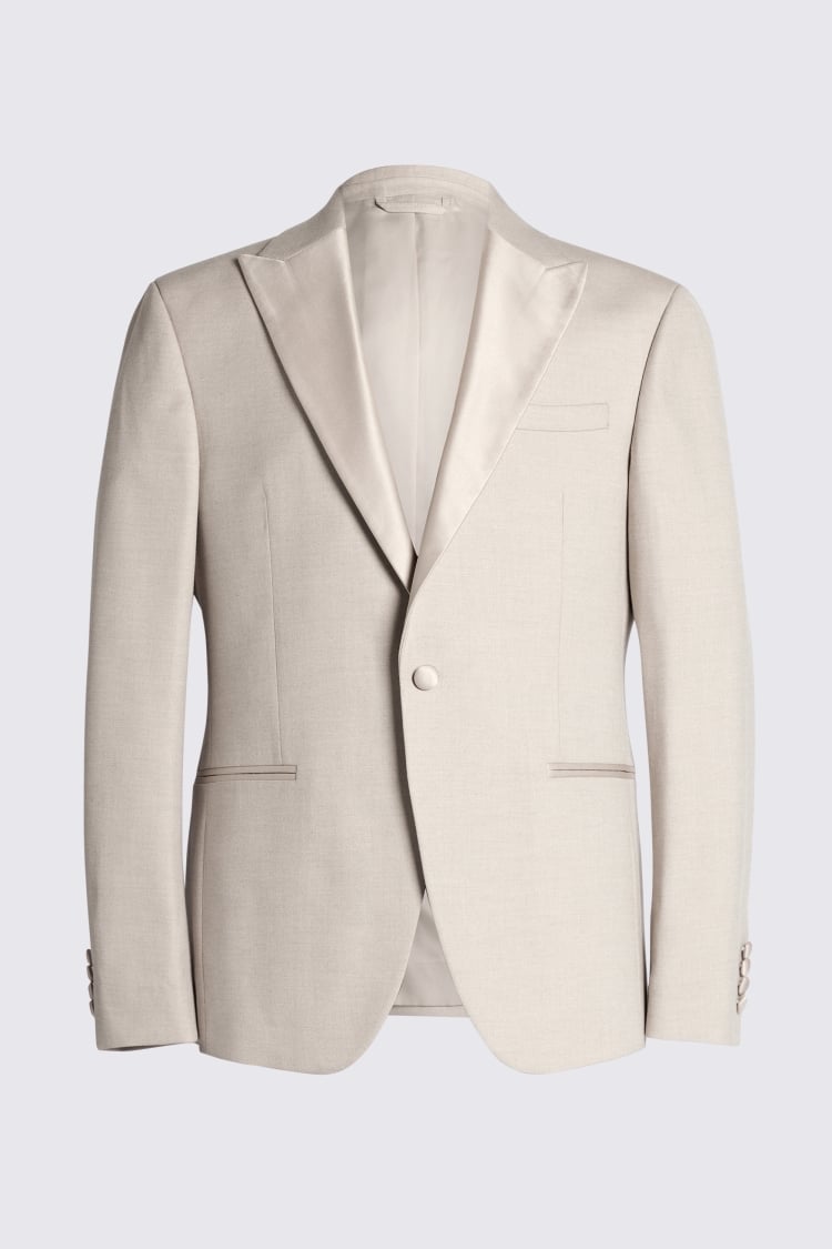Slim Fit Light Camel Tuxedo Jacket