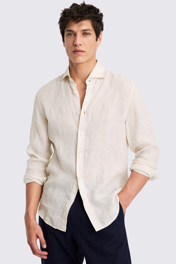 Off-White Linen Shirt