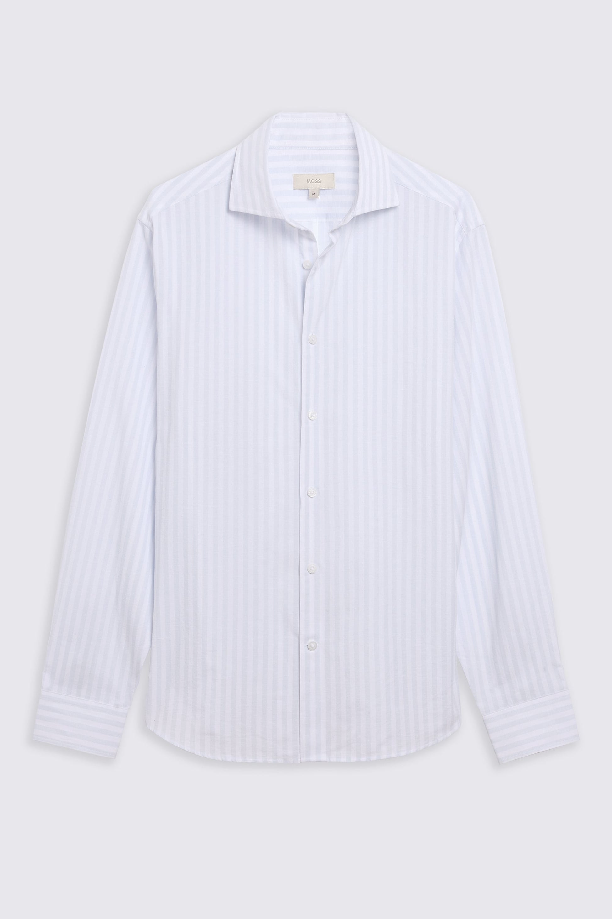 Blue Bengal Cotton Linen Stripe Shirt