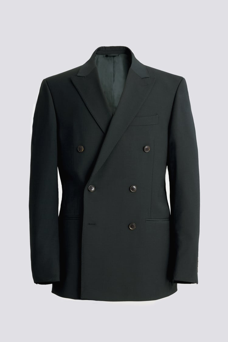 Tailored Fit Dark Teal Performance Suit