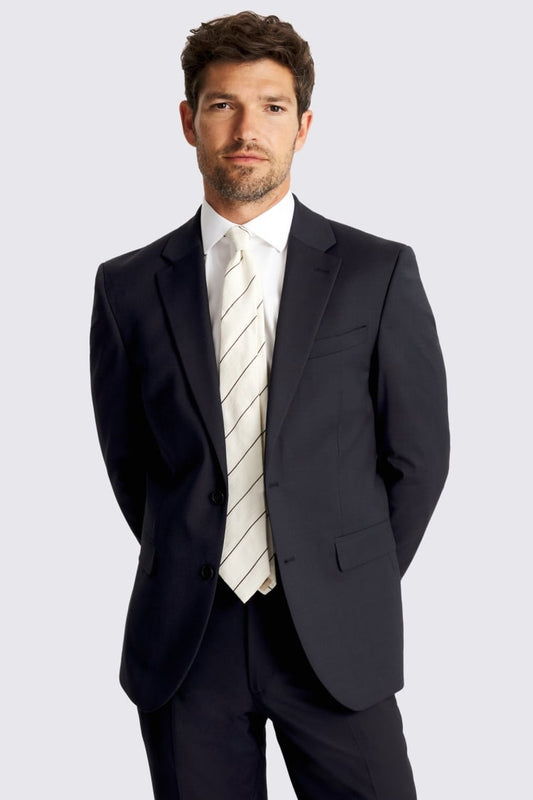 Slim Fit Blue Check Suit